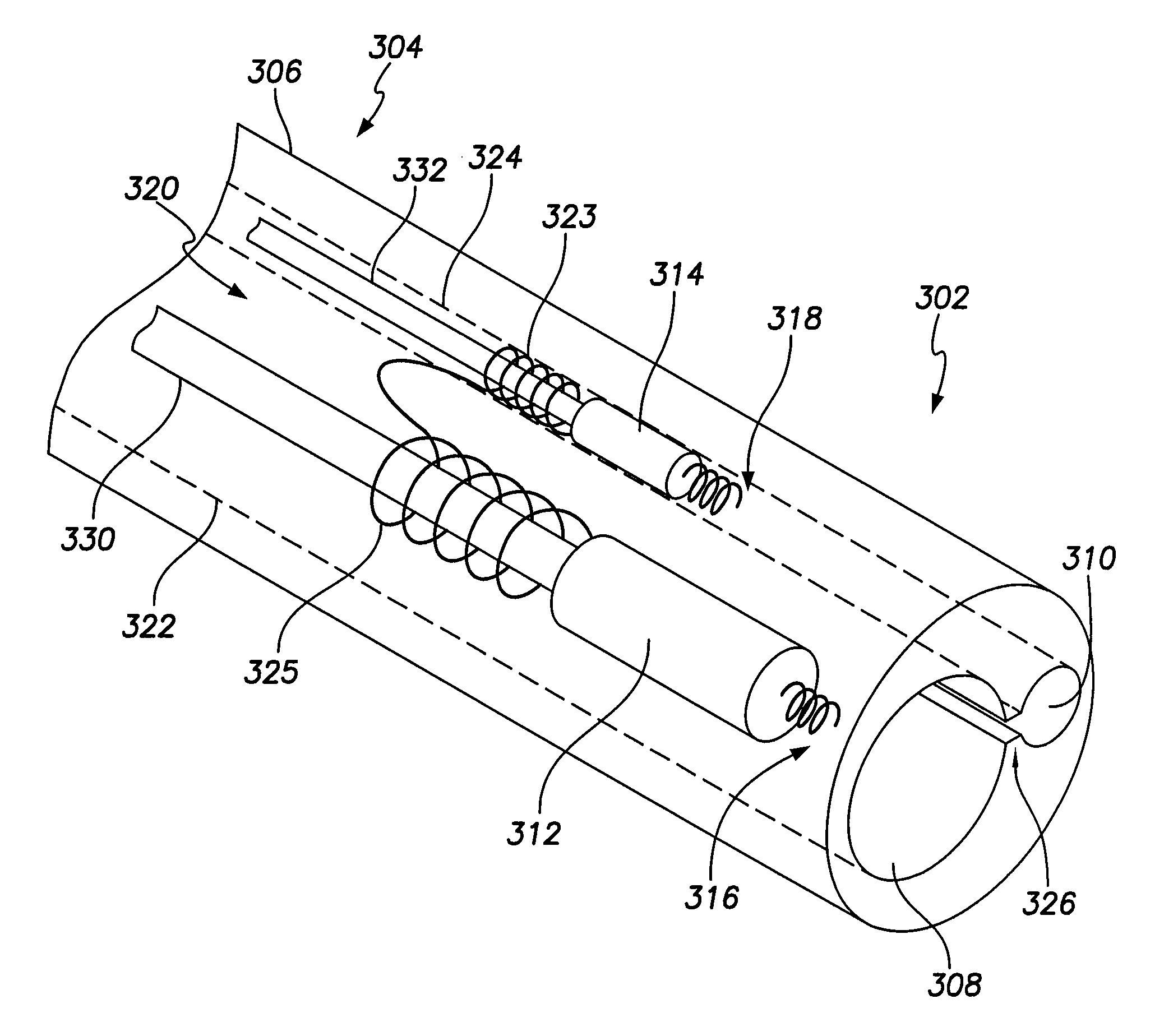 Unitary dual-chamber leadless intra-cardiac medical device and method of implanting same