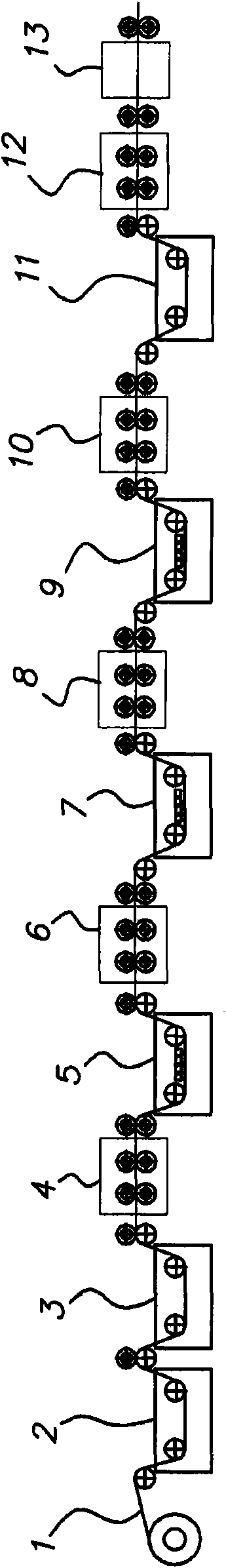 Method of making lithographic printing plate substrate and imageable elements