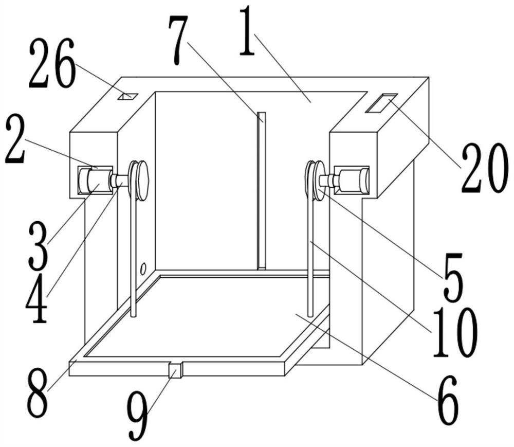 Dustproof pool with self-cleaning mechanism for mining industry