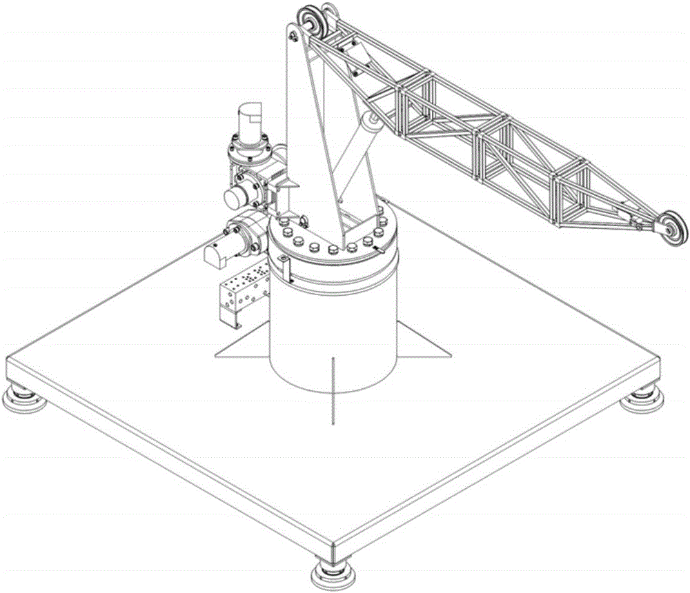 Crane teaching experiment platform