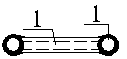 Welding horizontal sleeve type lattice column