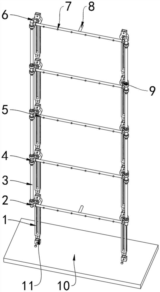 A kind of spray dust cooling device based on building construction