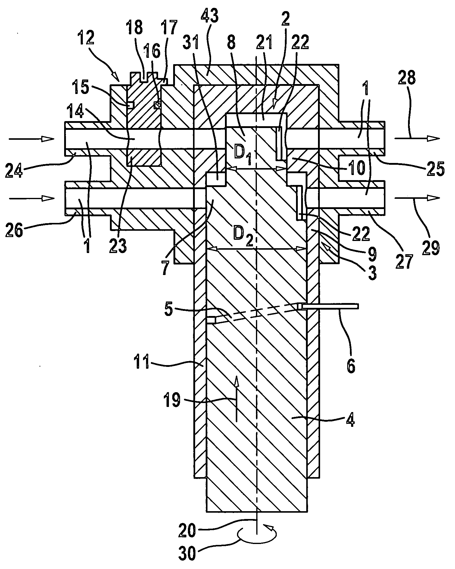 Pump system for conveying lubricating oil