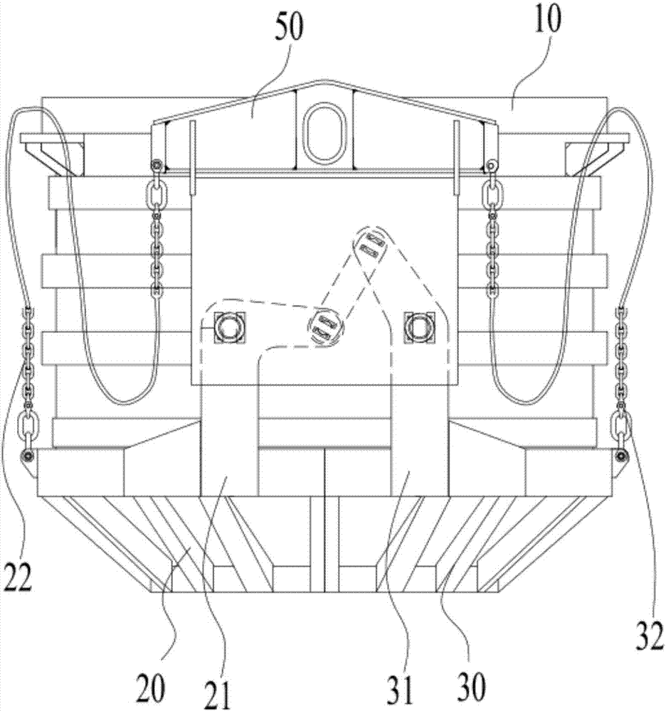 Steel scrap basket capable of increasing utilization rate