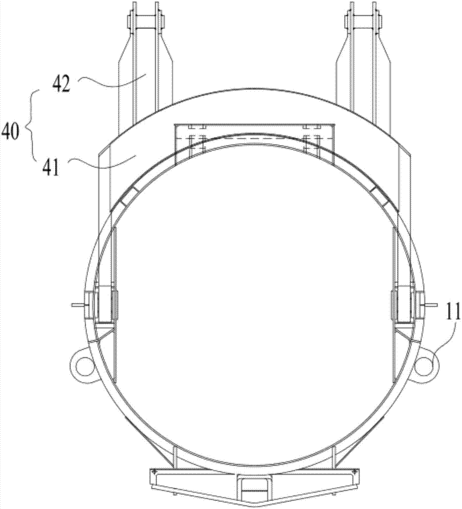 Steel scrap basket capable of increasing utilization rate