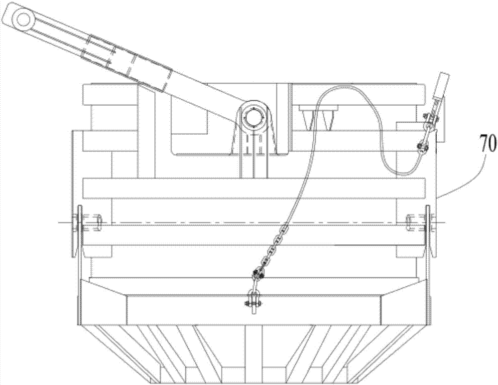 Steel scrap basket capable of increasing utilization rate