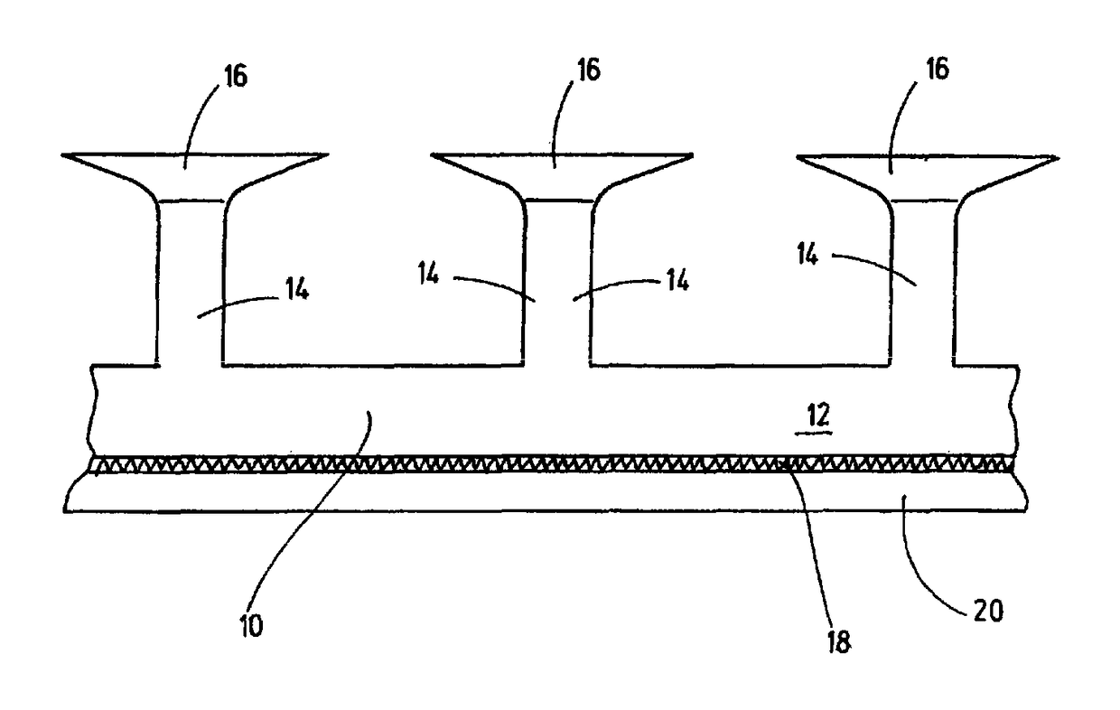 Connection method in addition to a functional part which can be used therefore, and flame-retardant total system produced thereby