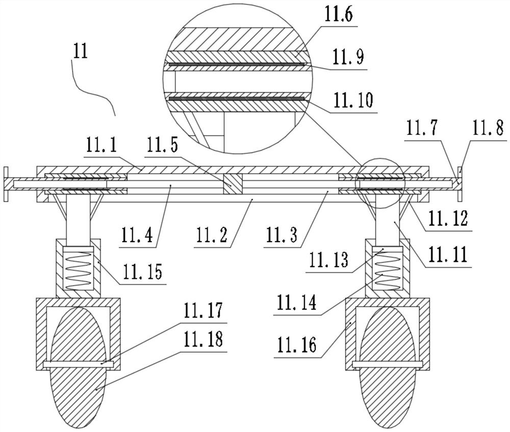 A ridge pressing device