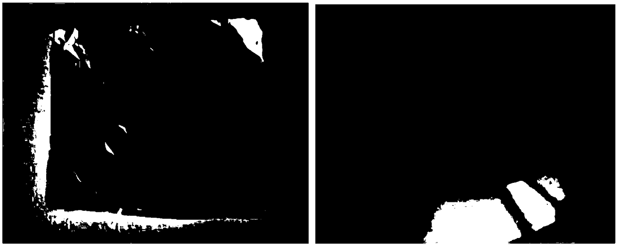 Simple method for identifying aluminum foil and aluminum plated materials in composite film