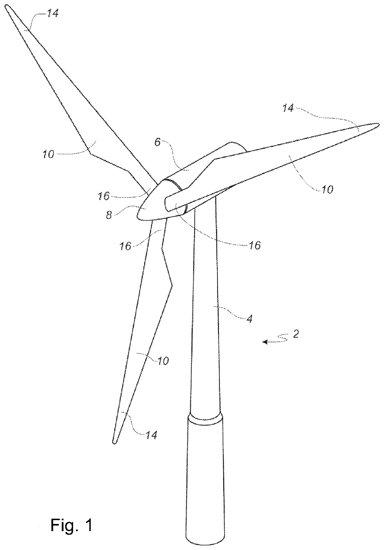 Method and system for manufacturing a shear web for a wind turbine