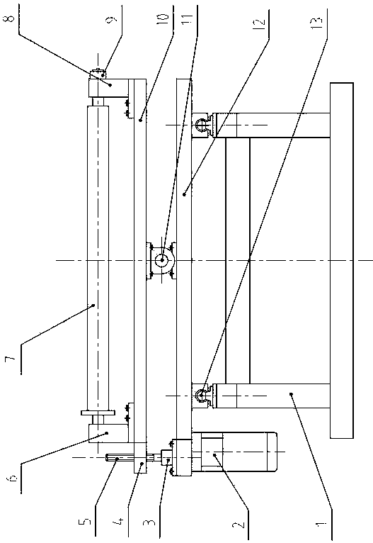 Cutting and grinding correcting device for rubber transmission belt