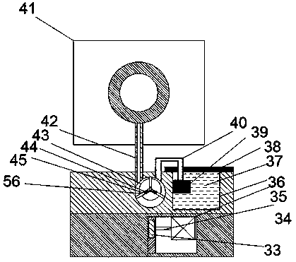 Electronic target with pressure induction matrix and using method thereof