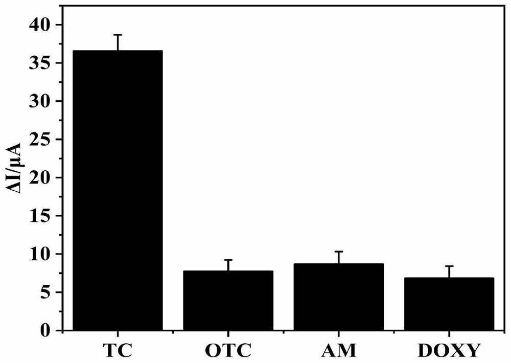 Magnetic COF surface molecular imprinting electrochemical sensor as well as preparation method and application thereof