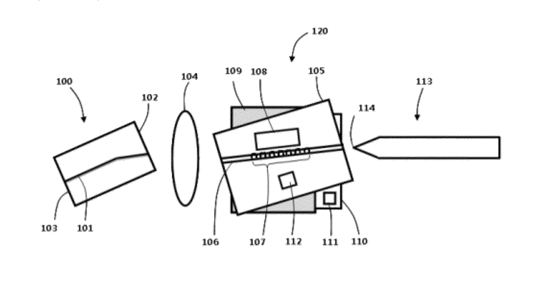 External cavity tunable laser module