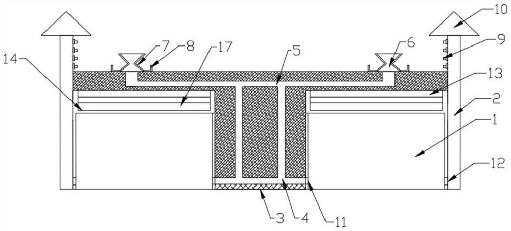 Rainwater dispatching and flood storage system for sponge city