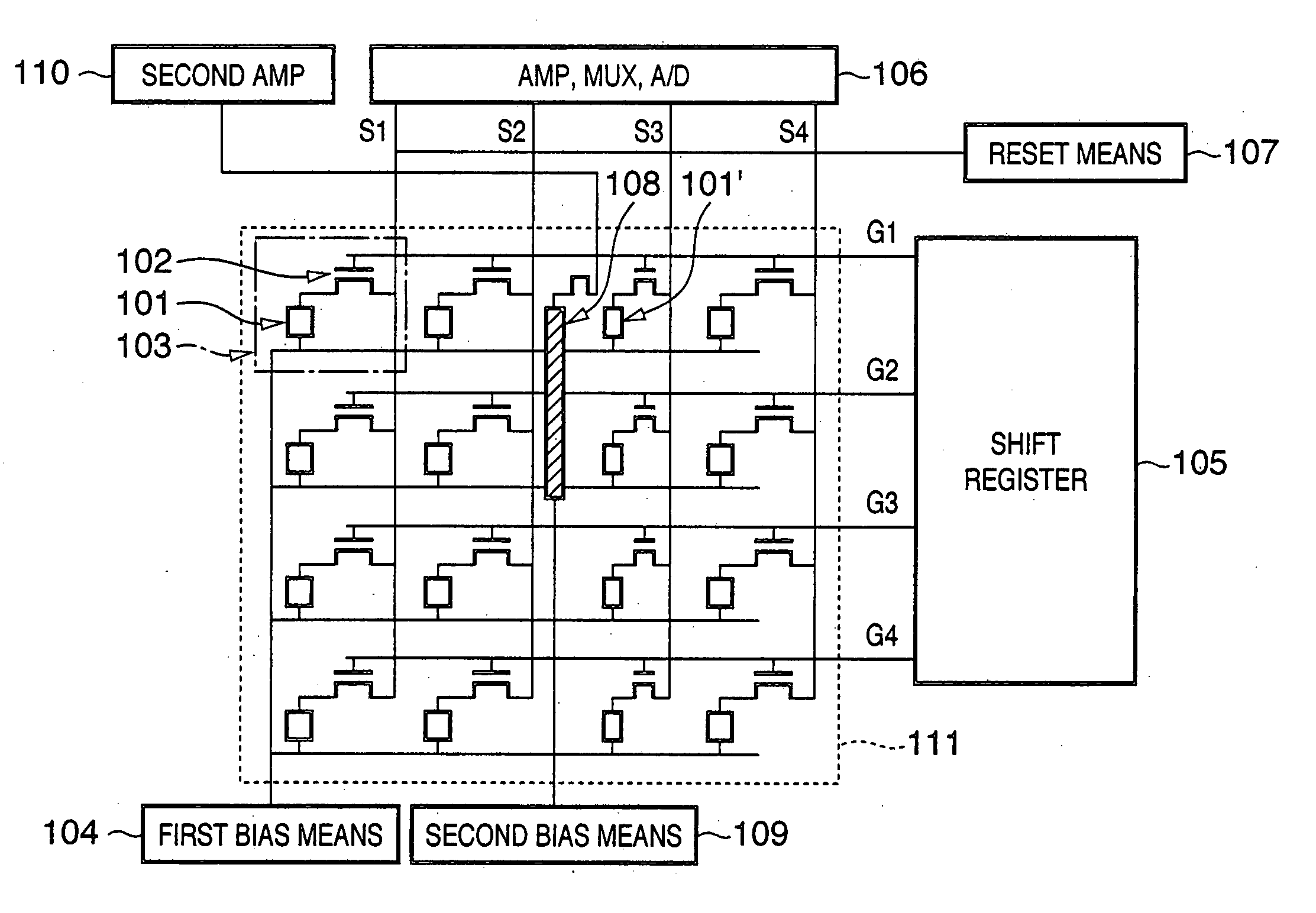 Radiation image sensing apparatus and its driving method