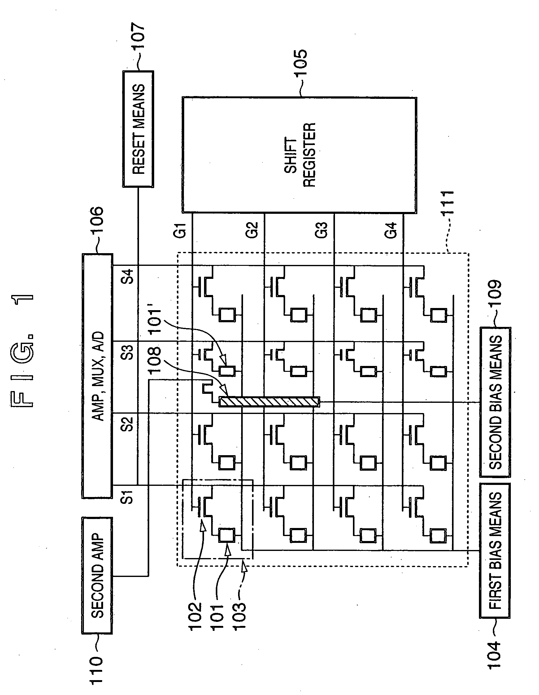 Radiation image sensing apparatus and its driving method