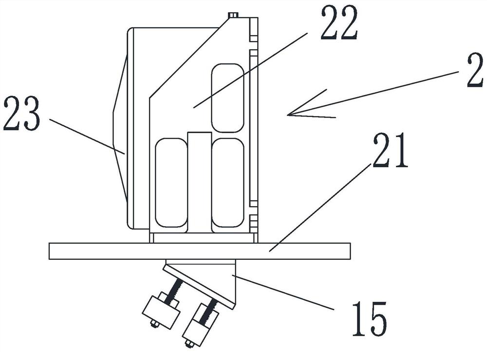 Vibration absorption device suitable for satellite platform and using method