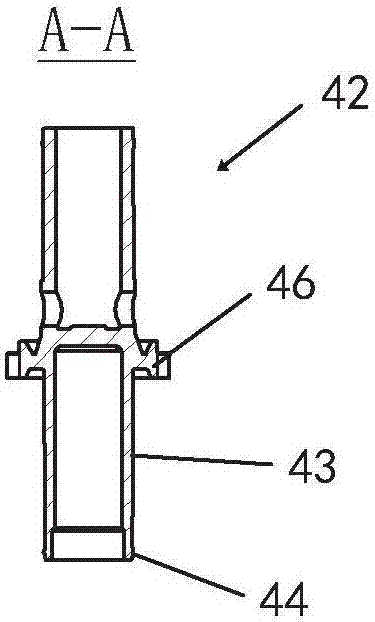 Push type liquid pump