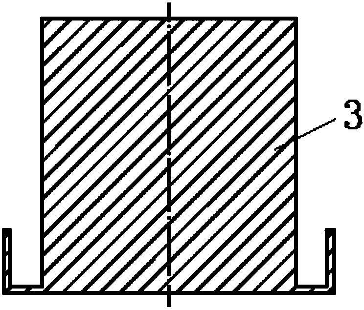 Split type ceramic shell assembly and molding process for precision casting