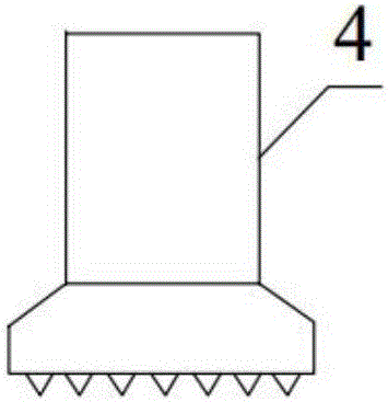 Construction method of water-stop curtain for deep foundation pit by using high-pressure rotary grouting pile machine