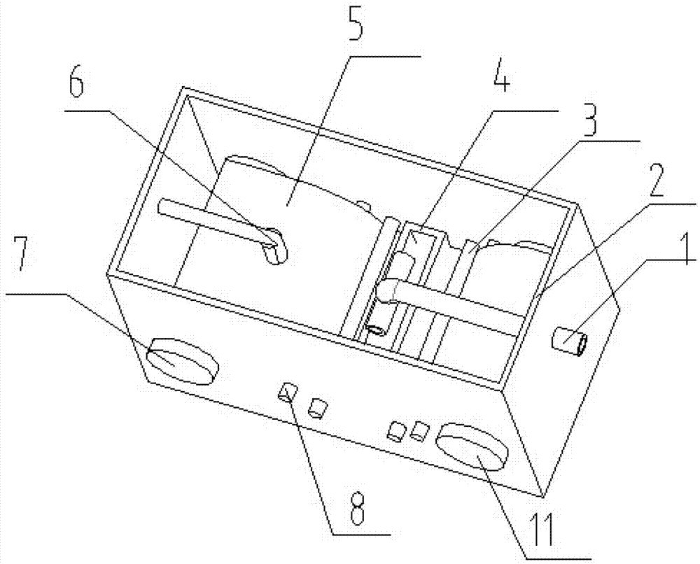 A method and device for on-line monitoring of water quality