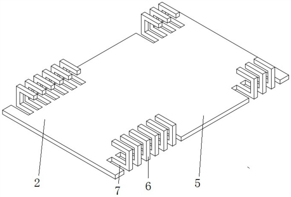 Multi-layer lifting and transverse-moving garage based on comb tooth parking robot and using method