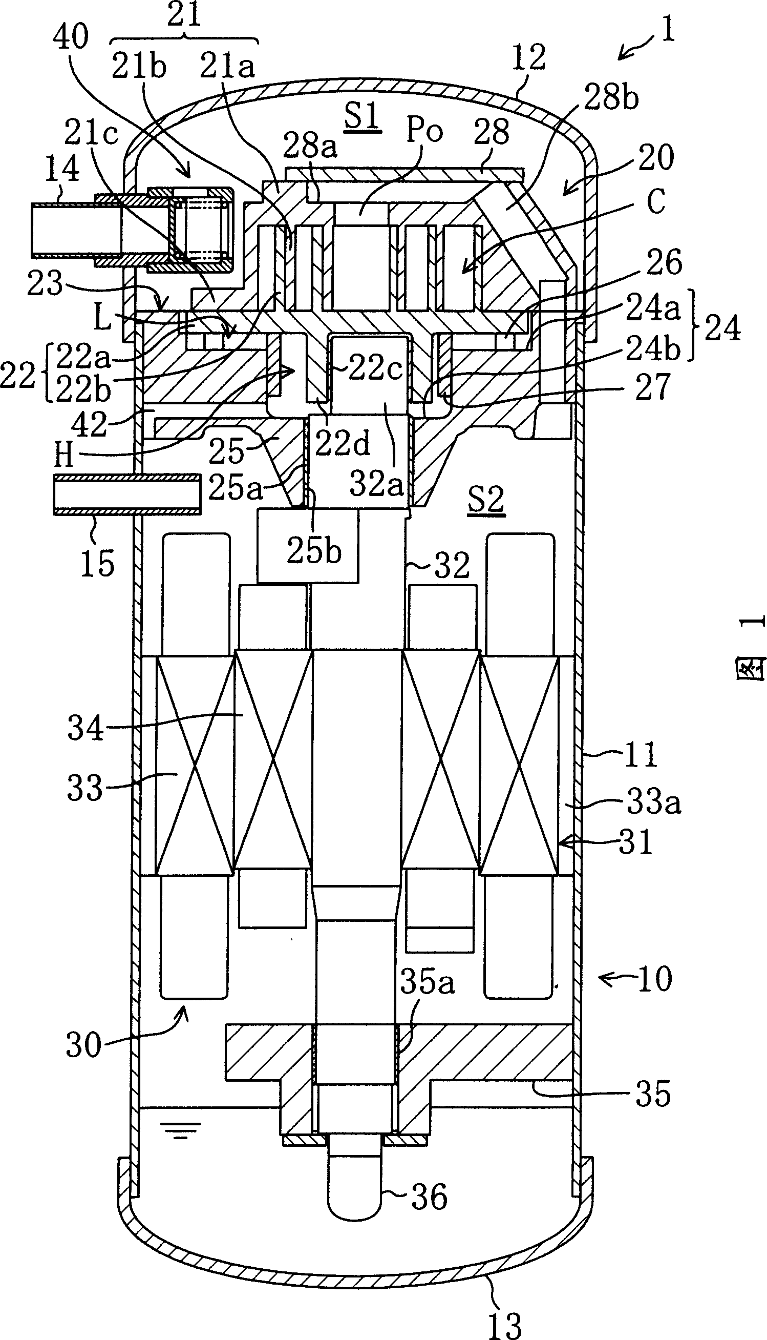 Turbine compressor