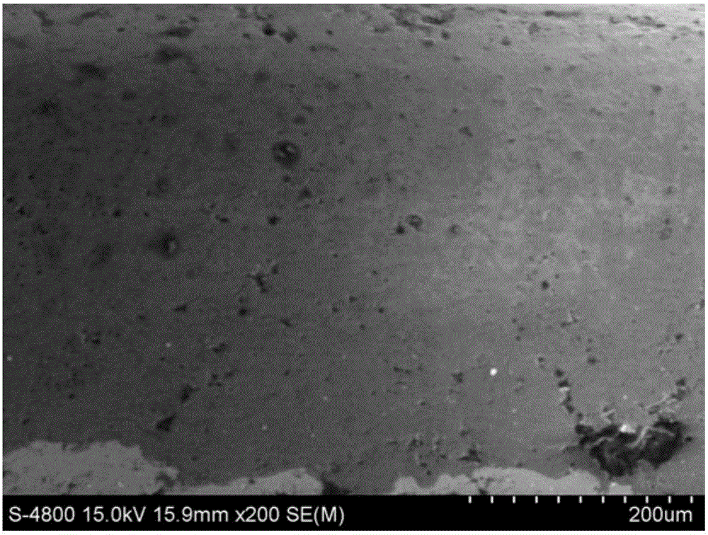 Preparation method of tungsten boride composite coating