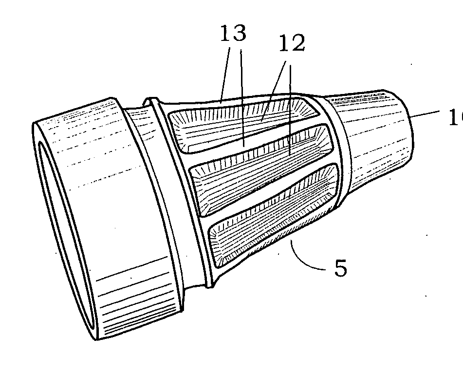 Probe for a body cavity