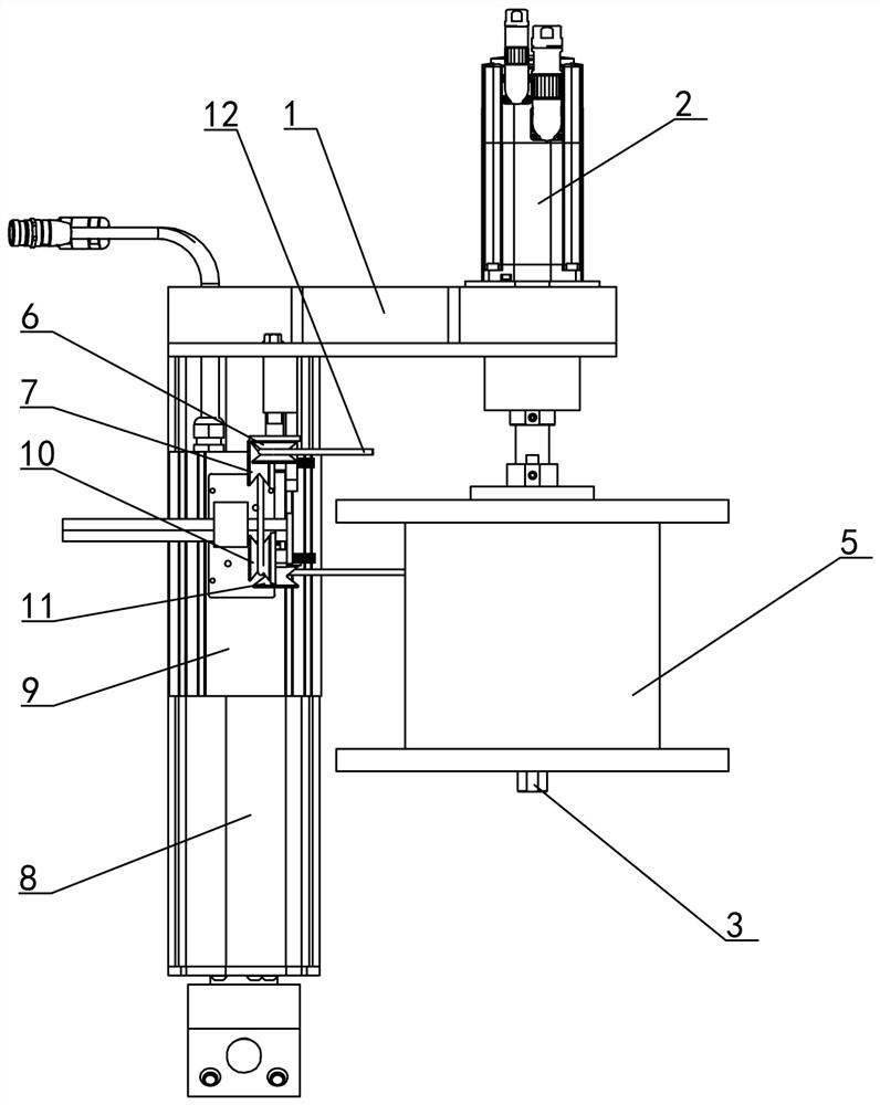 High speed constant tension yarn winding machine