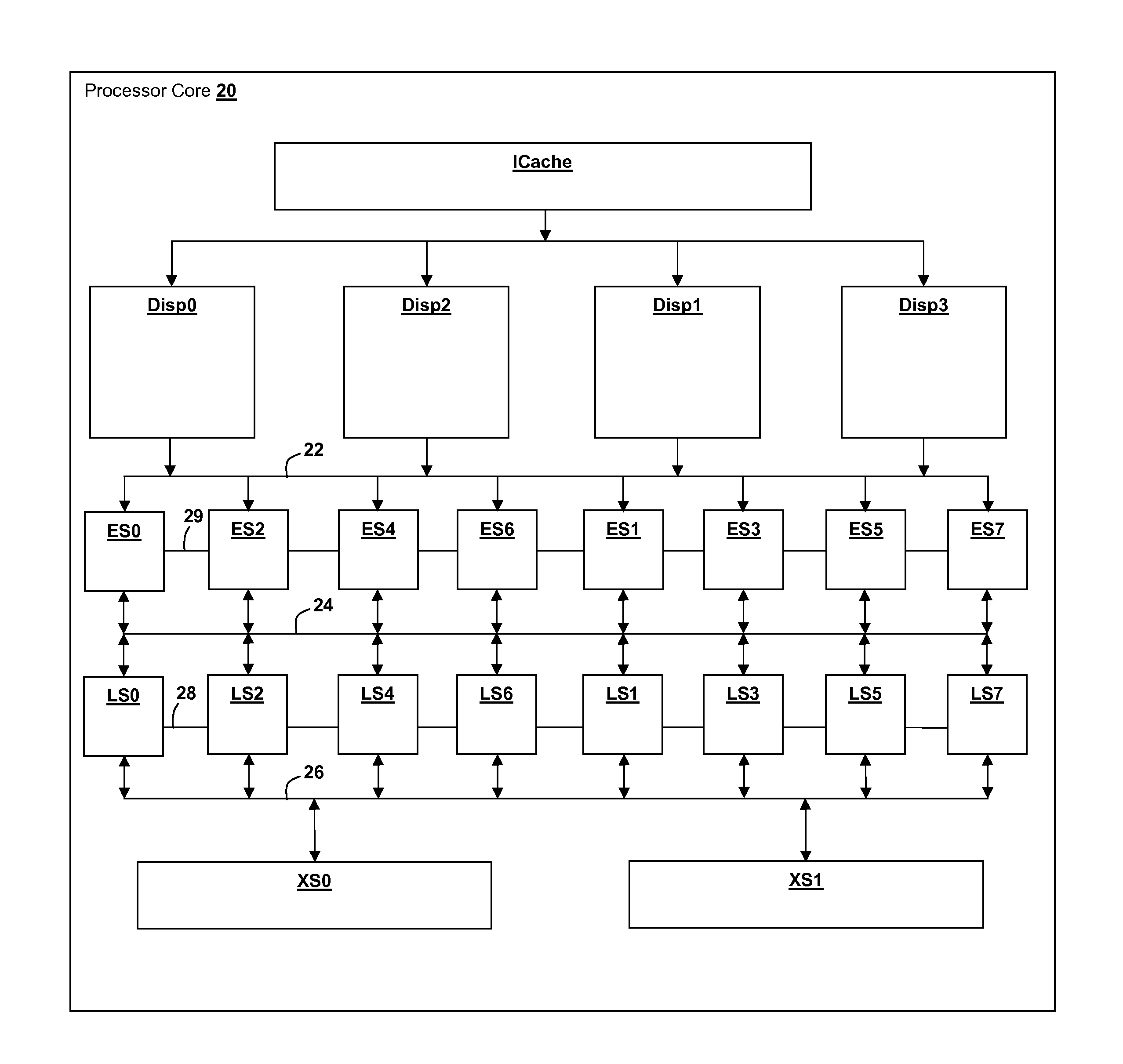 Parallel slice processor with dynamic instruction stream mapping