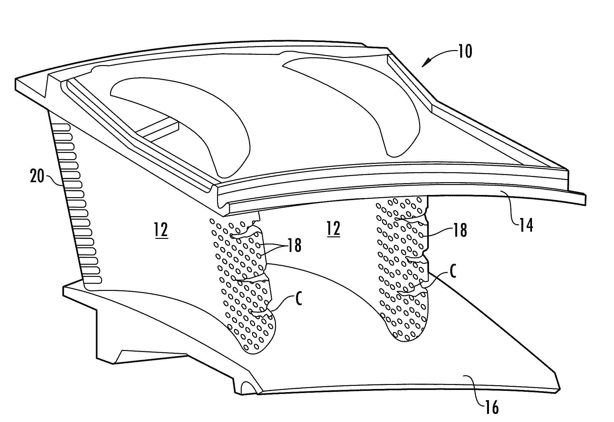 Repair method for tbc coated turbine components