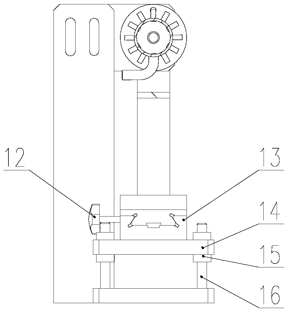 Pellet surface dust treatment device