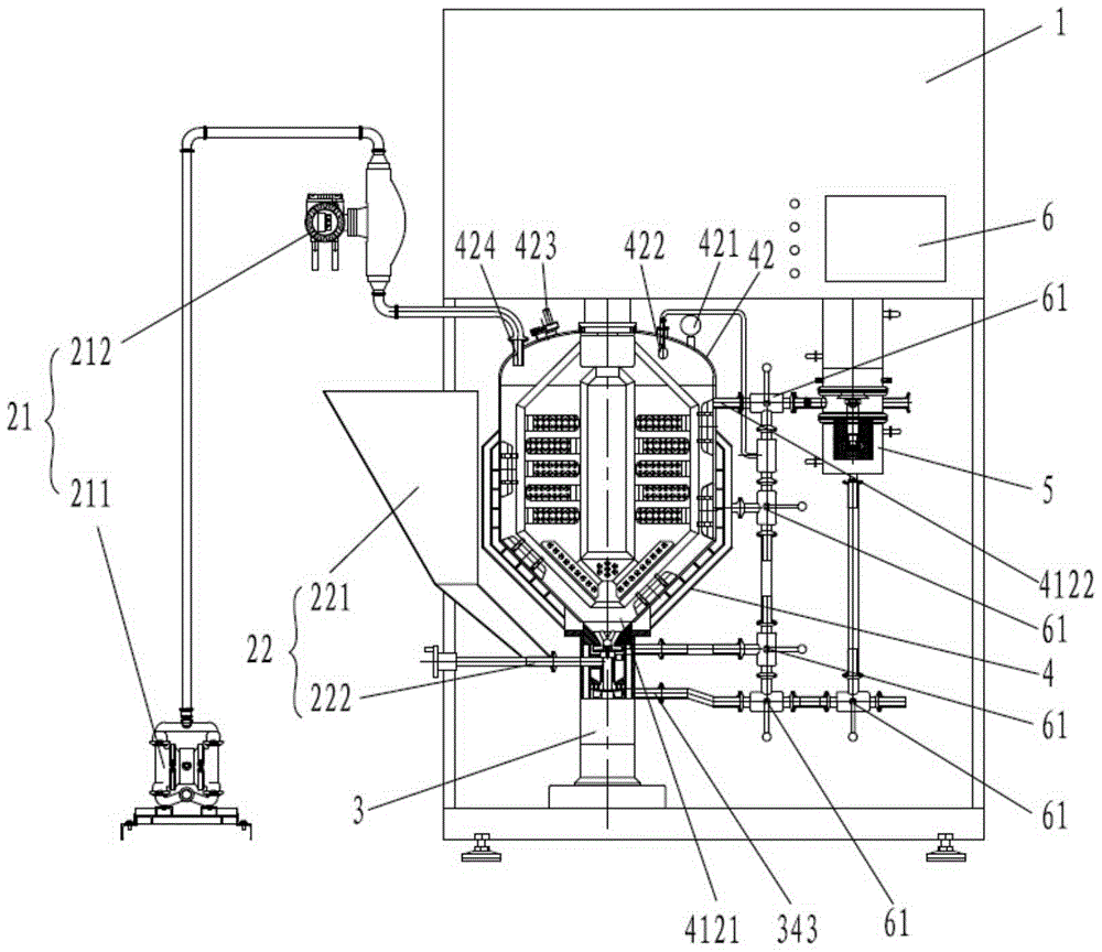 Integrated pulping device