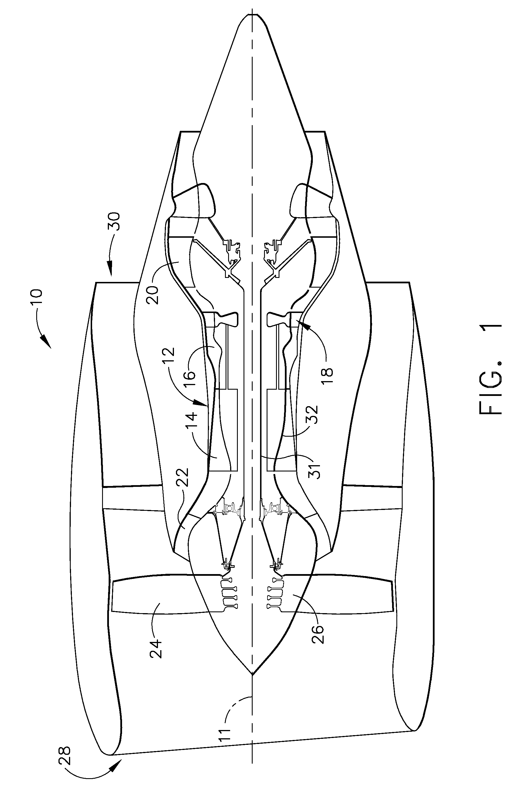 Method and apparatus to facilitate reducing losses in turbine engines