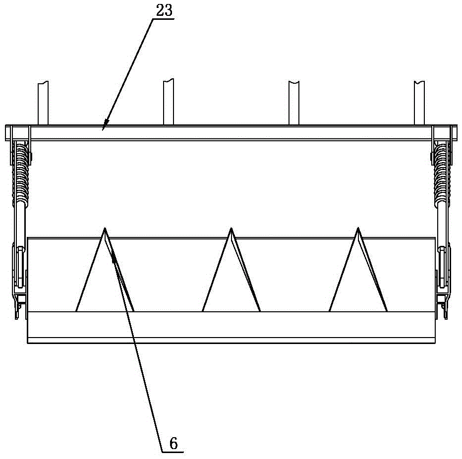 Stubble-cleaning, subsoiling, rotary-tilling and ridge-forming combine operating machine