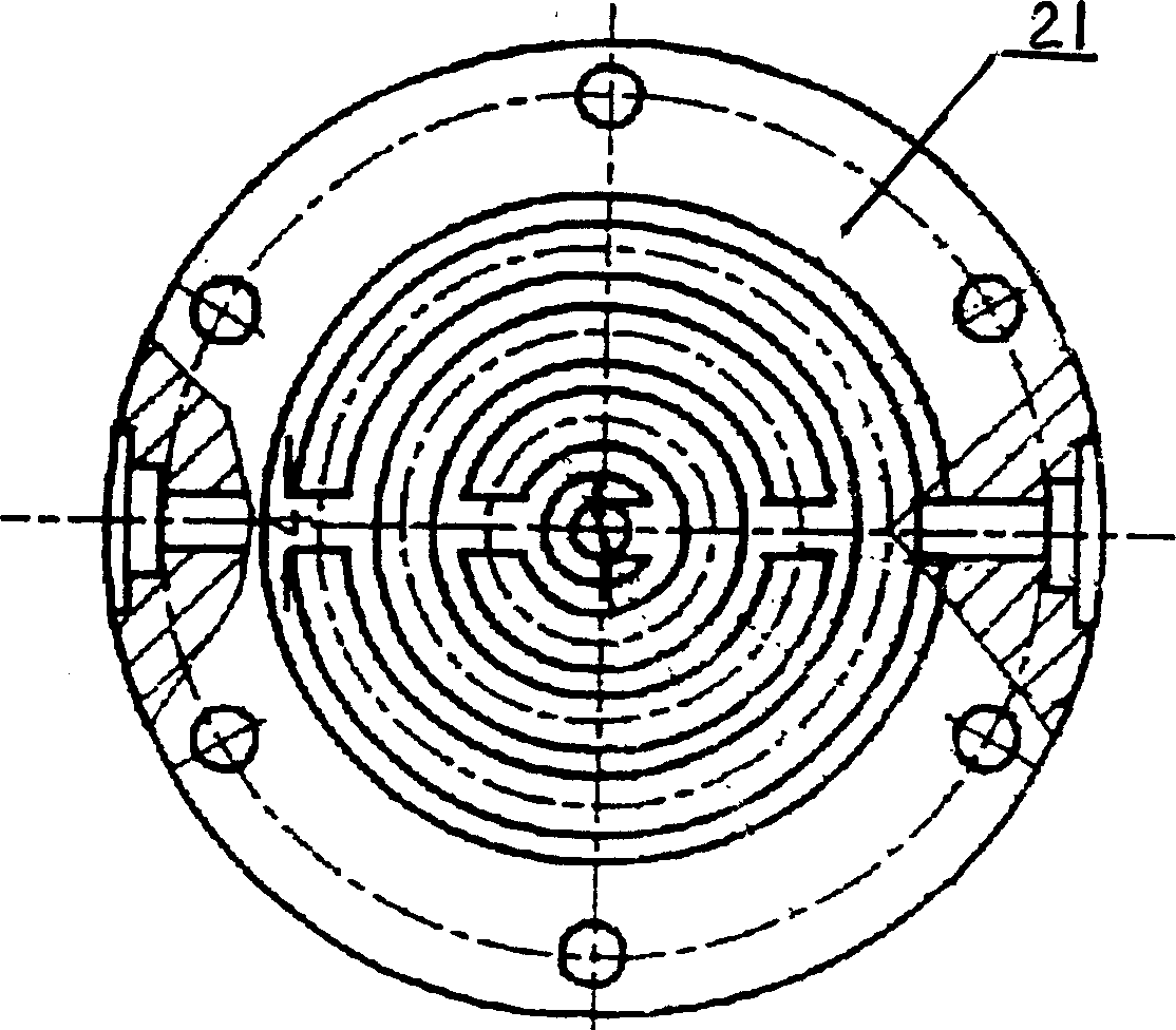 Membrance type gas-liquid separating apparatus