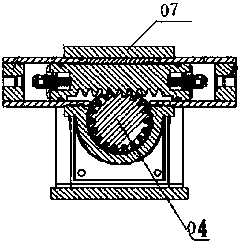 Rotary telescopic combined oil cylinder