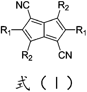 A thermally activated delayed fluorescent material and its application