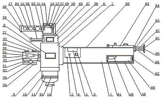 Examination device for department of neurology