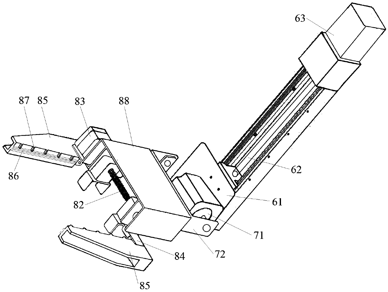 Machine vision based two section type capsule drug plate quality detection device and method