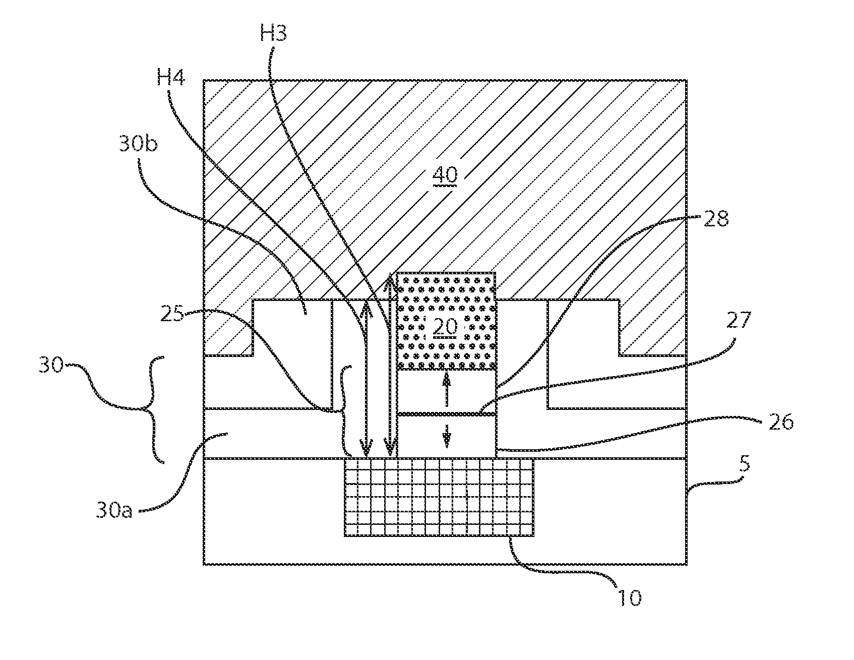 Method of forming an on-pitch self-aligned hard mask for contact to a tunnel junction using ion beam etching