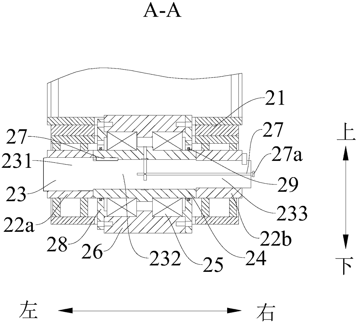 Straddle type monorail turnout beam walking supporting trolley