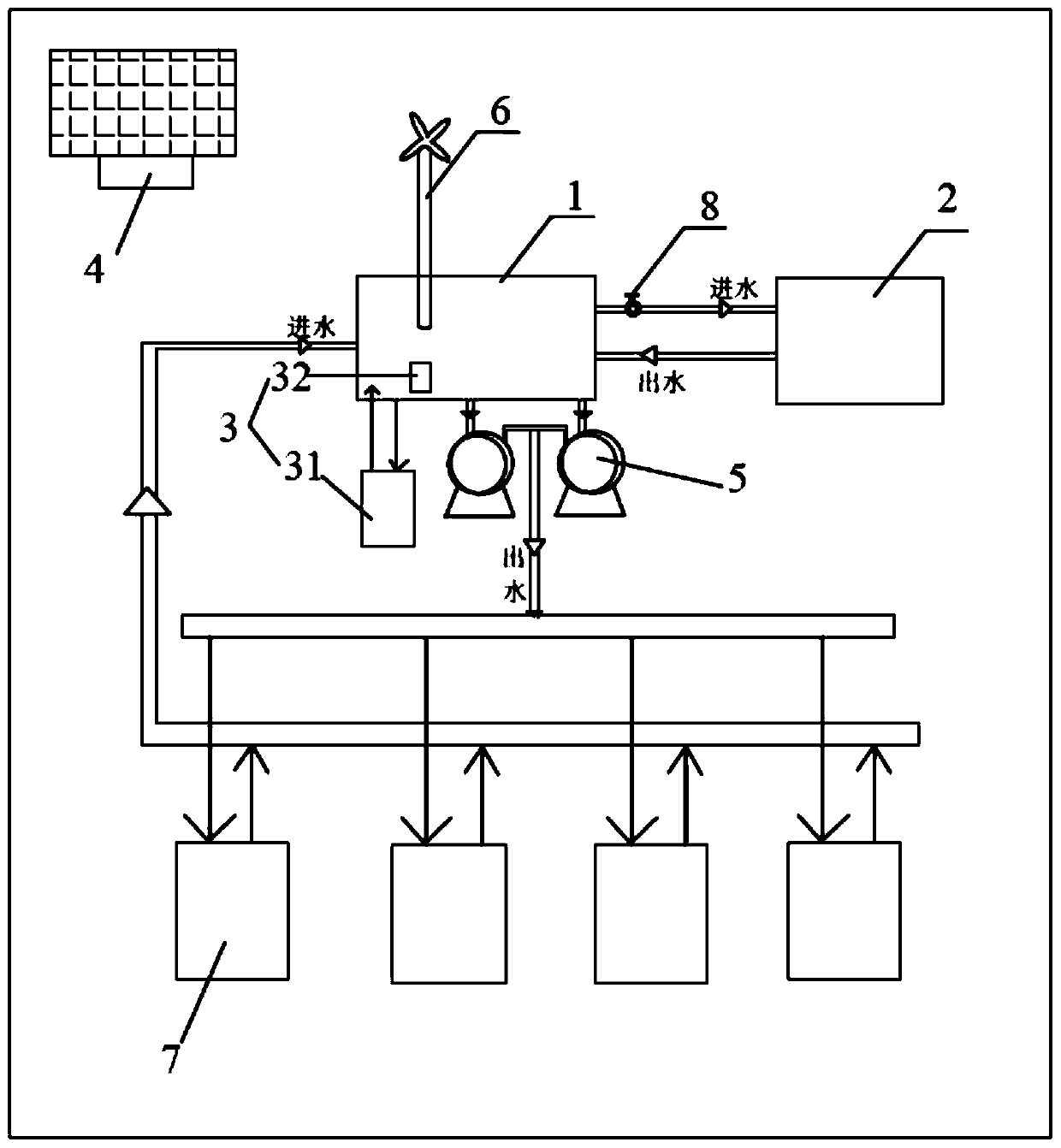 Graphite sheet production based water temperature regulating system and regulating method