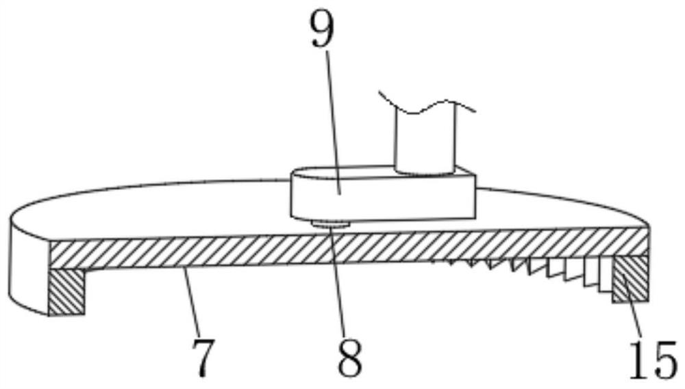 Municipal garbage treatment device