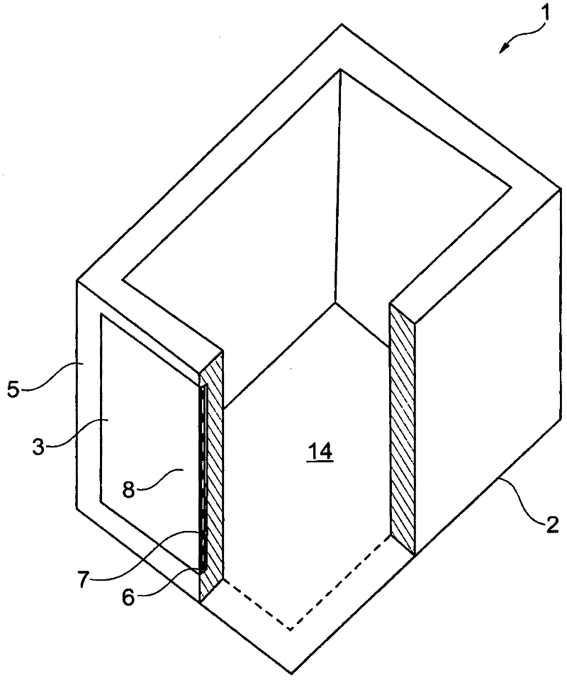 Plastic transport container for transporting and/or storing goods and similar items