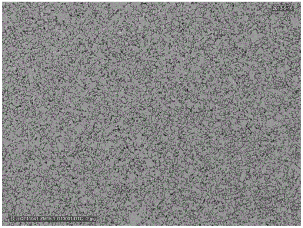 Production method of twin-structure hard alloy matrix