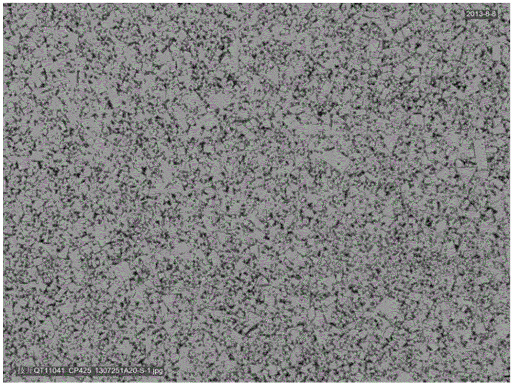 Production method of twin-structure hard alloy matrix