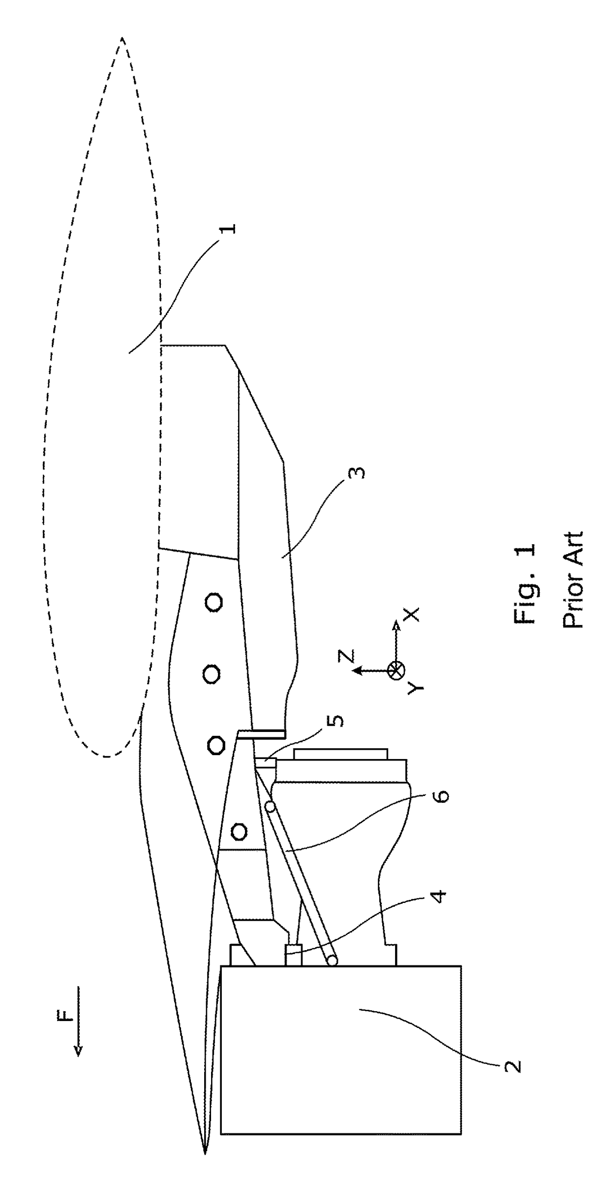 Aircraft engine attachment device, and corresponding aircraft